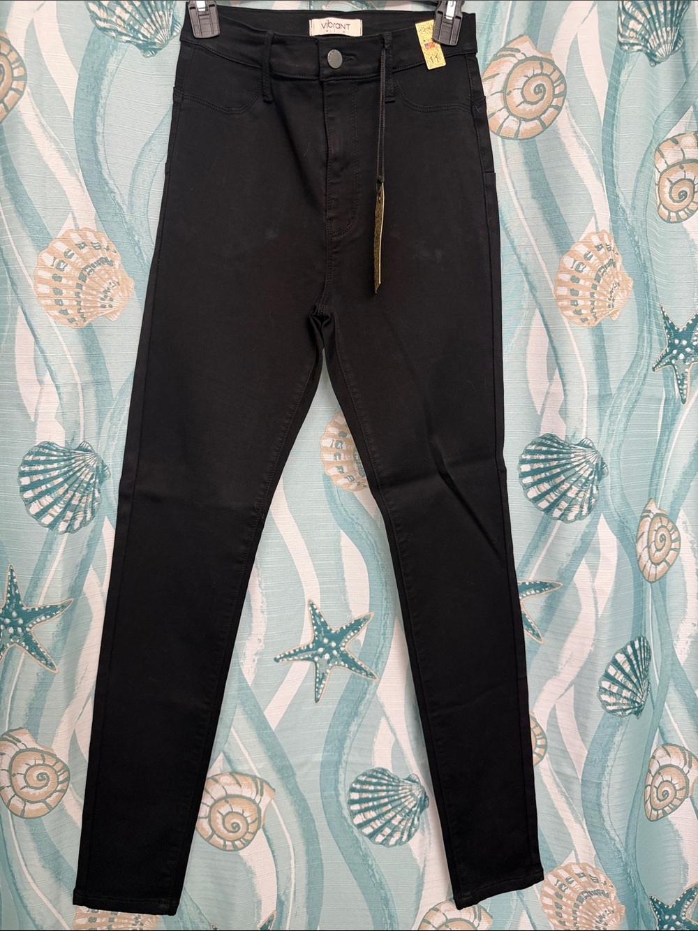 Vigoss Black High-Rise Skinny Jeans - Women's